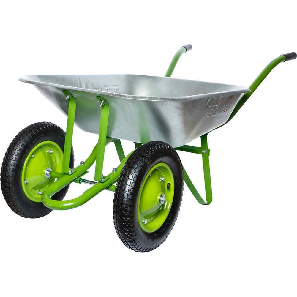 Cómo elegir una carretilla de jardín, de una o dos ruedas