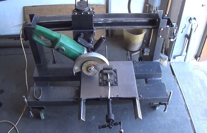 Grinding machine from grinder