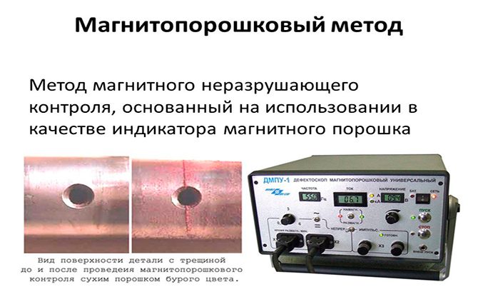 Metoda magnetických částic pro testování potrubí