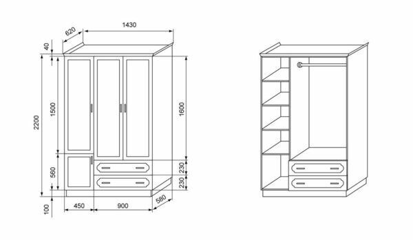 Cabinet drawing