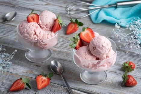Sladoled doma v sladoledarni: najboljši recept za vas - Setafi