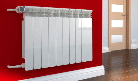 Bimetāla radiatoru dizains