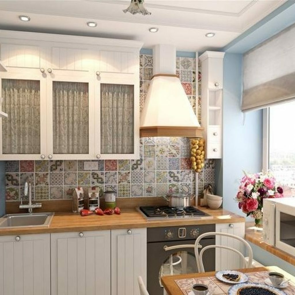 Kitchen design in Khrushchev: photo of ideas, planning rules