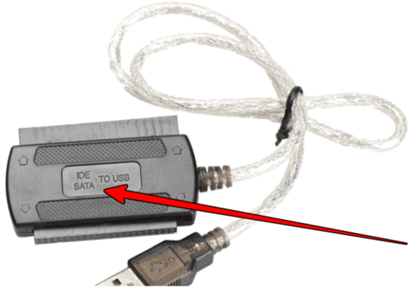 Kako povezati stari trdi disk prek USB