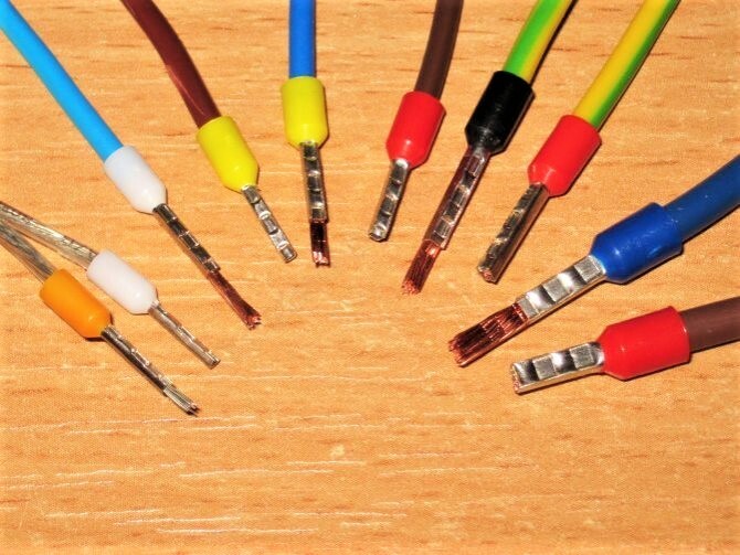 Ferrules for PGV cable