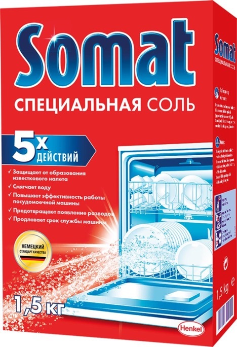 Jak nasypat sůl do myčky: proč je potřeba a kolik nasypat - Setafi