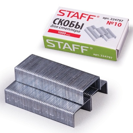We select staples for a stapler among many types and sizes - Setafi