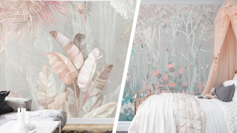 How does a fresco differ from photo wallpaper?