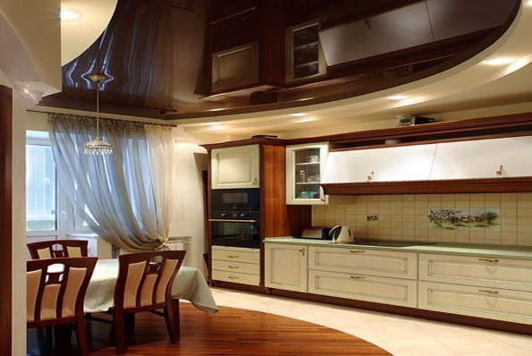 Kuchyňský strop a možnosti dokončení: který z nich vyrobit, možnosti designu – Setafi