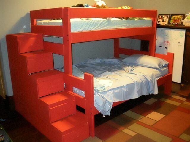 Bright bunk bed