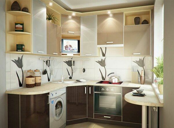 l shaped kitchen