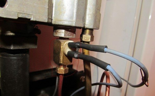 Connecting the draft sensor to the valve