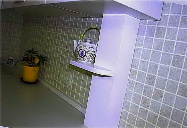 Csövek zárása a konyhában a fal mentén: gázcsövek dobozok választéka – Setafi