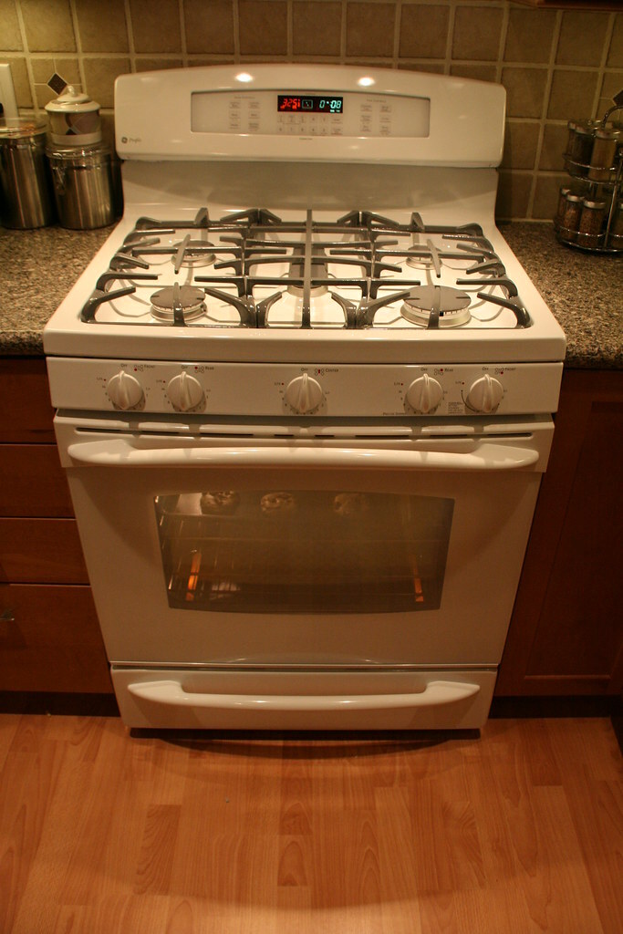 Gas or electric oven