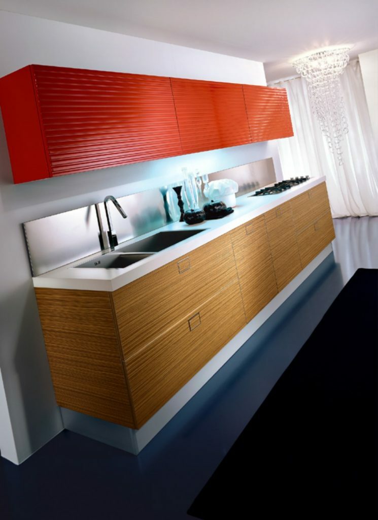 Orange kitchen design in the interior: photos, recommendations