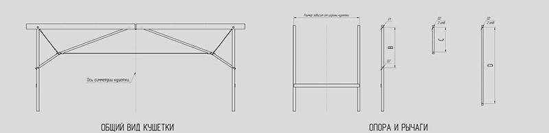 Masāžas galds pats: zīmējumi, meistarklase ar soli pa solim instrukcijām, dizaina prasības