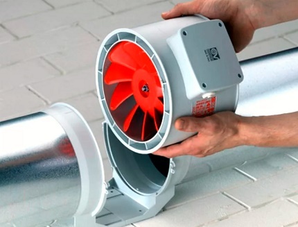 Potrubní ventilátor pro vzduchové kanály