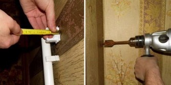 How to fix heating radiators to drywall - 3
