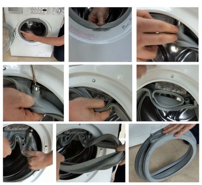 Scoateți sigiliul din mașina de spălat